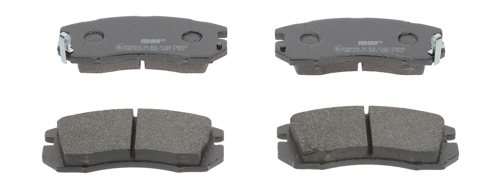 set placute frana,frana disc FERODO FDB948