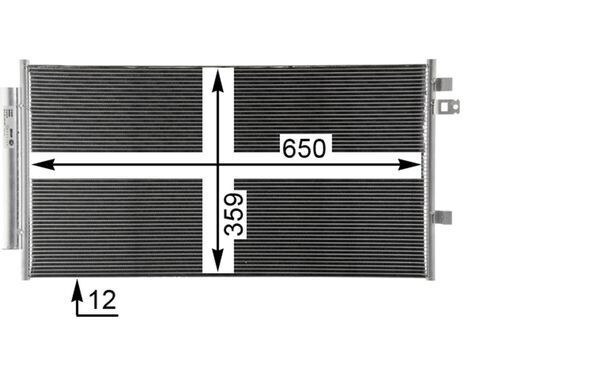 Skraplacz, klimatyzacja MAHLE AC 35 000P
