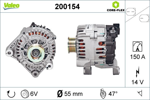 Alternator VALEO 200154