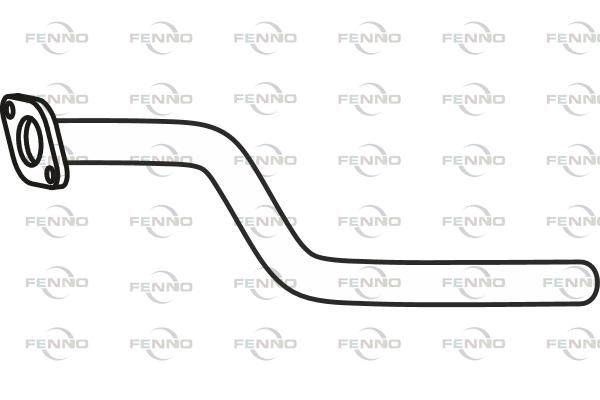 Rura wydechowa FENNO P49017