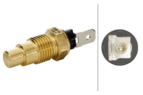 Czujnik, temperatura płynu chłodzącego HELLA 6PT 009 309-961