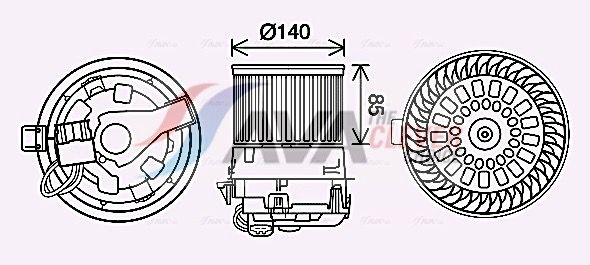Pulseur d'air habitacle