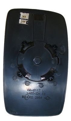 Szkło lusterka, lusterko zewnętrzne ABAKUS 0538G03