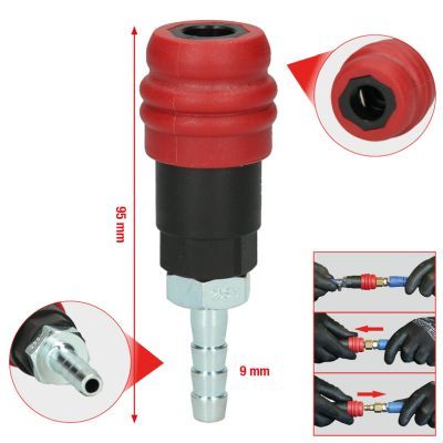 Piesa de conexiune/distributie, aer comprimat KS TOOLS 999.9096