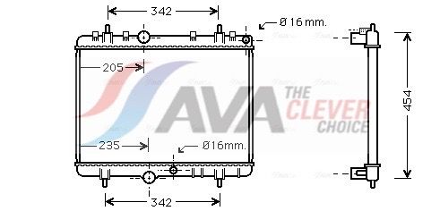 Radiateur, refroidissement du moteur