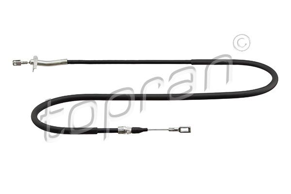 Cablu, frana de parcare TOPRAN 631 756
