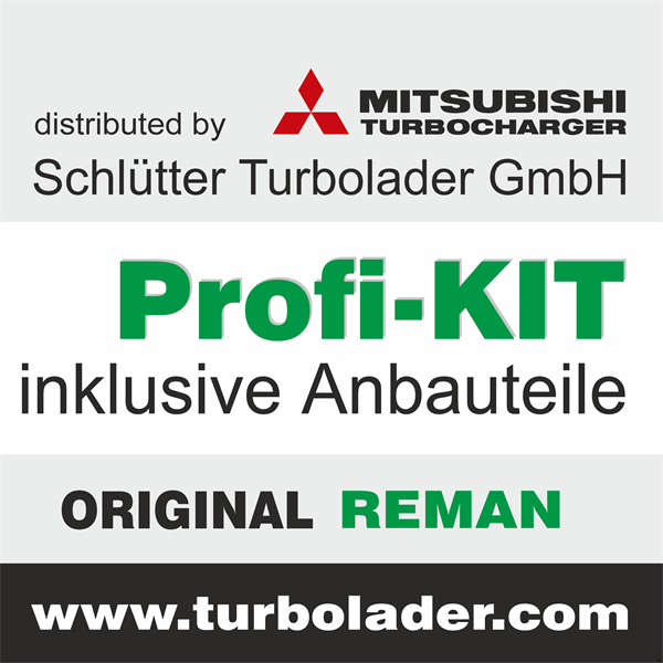 Dmychadlo, plnění SCHLÜTTER TURBOLADER 166-05225EOL