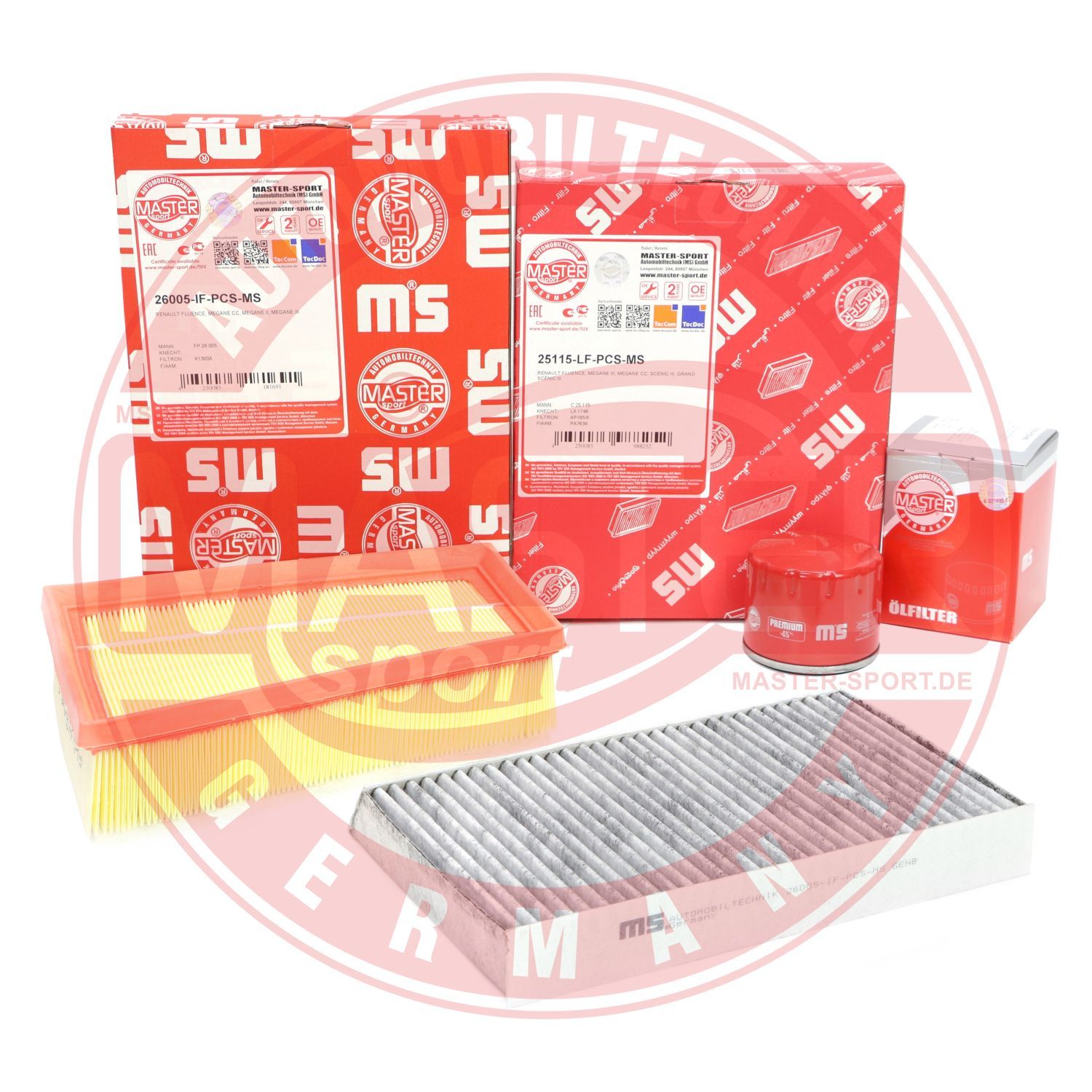 Zestaw filtra MASTER-SPORT GERMANY 450002443