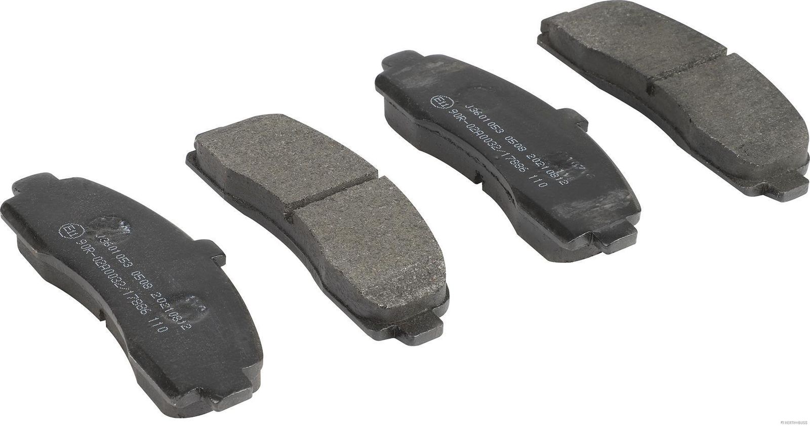 set placute frana,frana disc HERTH+BUSS JAKOPARTS J3601053