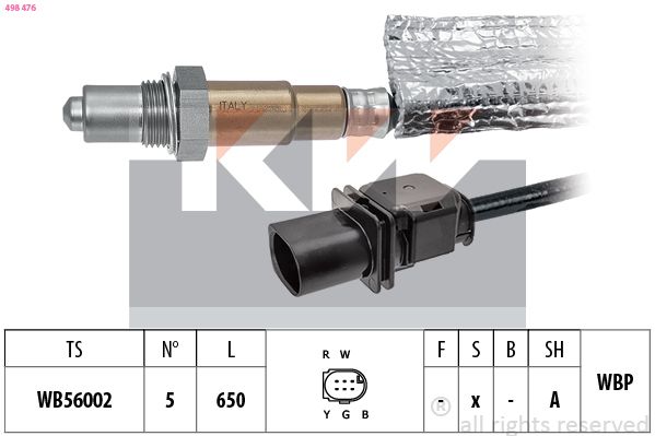 Sonda lambda KW 498 476