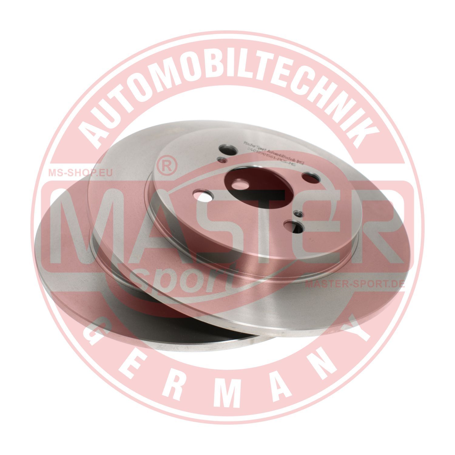 Tarcza hamulcowa MASTER-SPORT GERMANY 24010901561-SET-MS