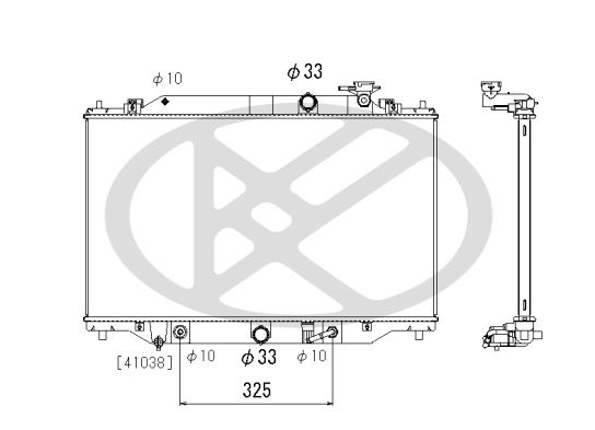 Radiator, racire motor KOYORAD PL063683R