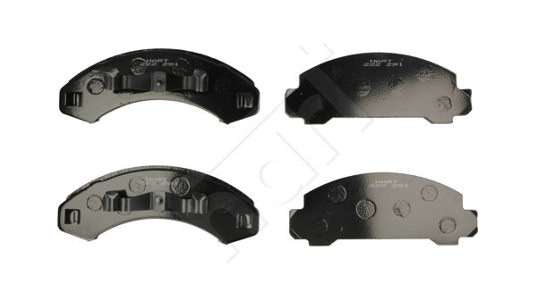 Zestaw klocków hamulcowych, hamulce tarczowe HART 222 291