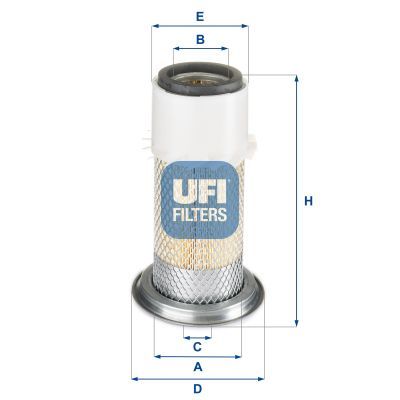 Filtru aer UFI 27.D01.00