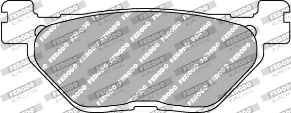 Zestaw klocków hamulcowych, hamulce tarczowe FERODO RACING FDB2156P