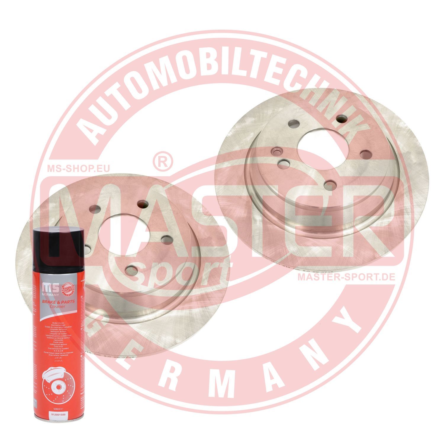 Tarcza hamulcowa MASTER-SPORT GERMANY 24011002801-SET-MSP