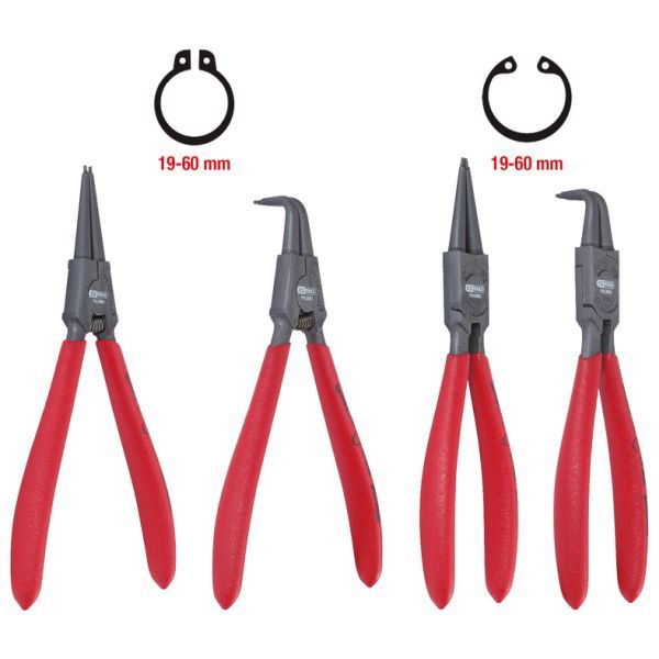 Set clesti, inele de siguranta KS TOOLS 119.2055
