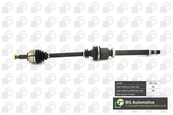Wał napędowy BGA DS7356R