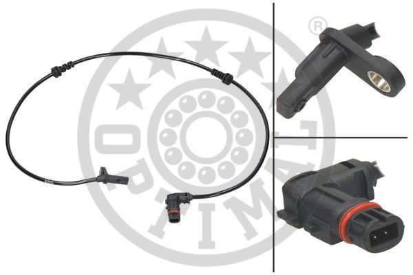 Czujnik, prędkość obrotowa koła OPTIMAL 06-S385