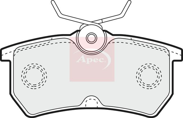 Apec - Rear Brake Pad Set
