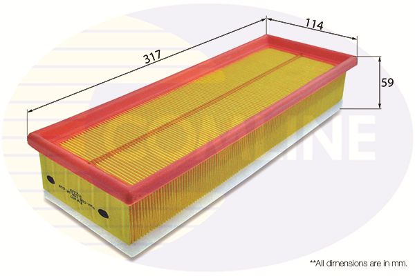 Filtr powietrza COMLINE EAF497
