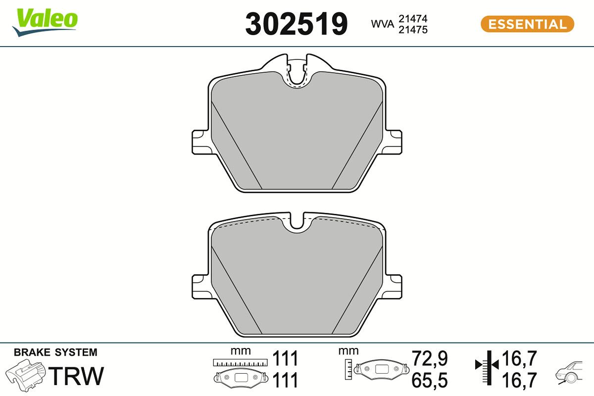 Piduriklotsi komplekt,ketaspidur