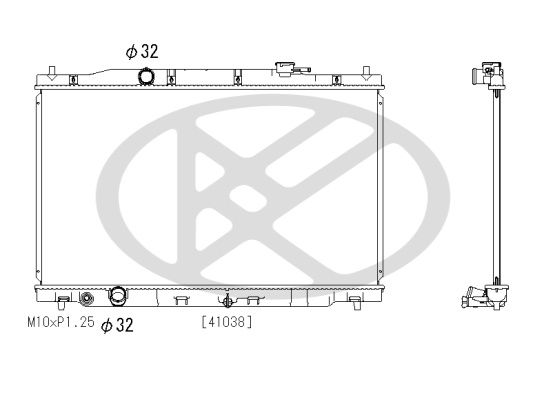 Radiator, racire motor KOYORAD PL083119