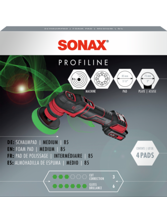 Disc/pad, polizor SONAX Foam Pad medium 85 04942410