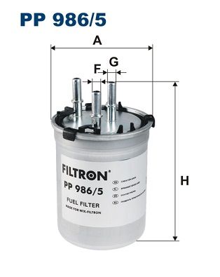 Palivový filtr FILTRON PP 986/5