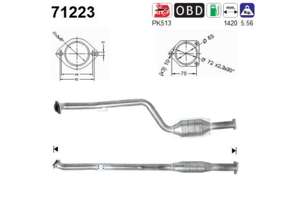 Katalizator AS 71223