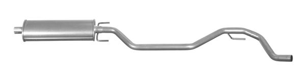 Střední tlumič výfuku IMASAF 53.65.06