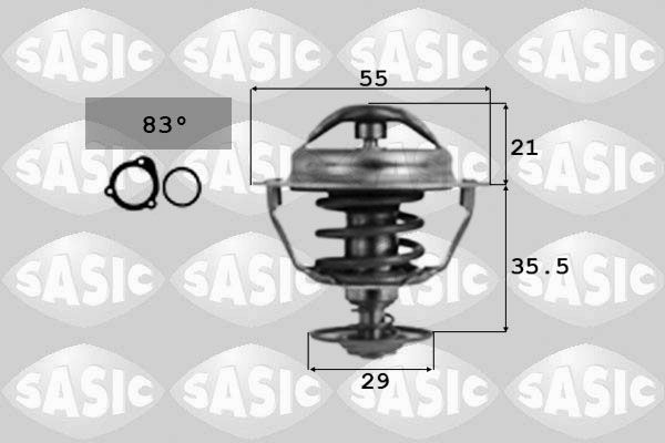 Termostat, środek chłodzący SASIC 4000365