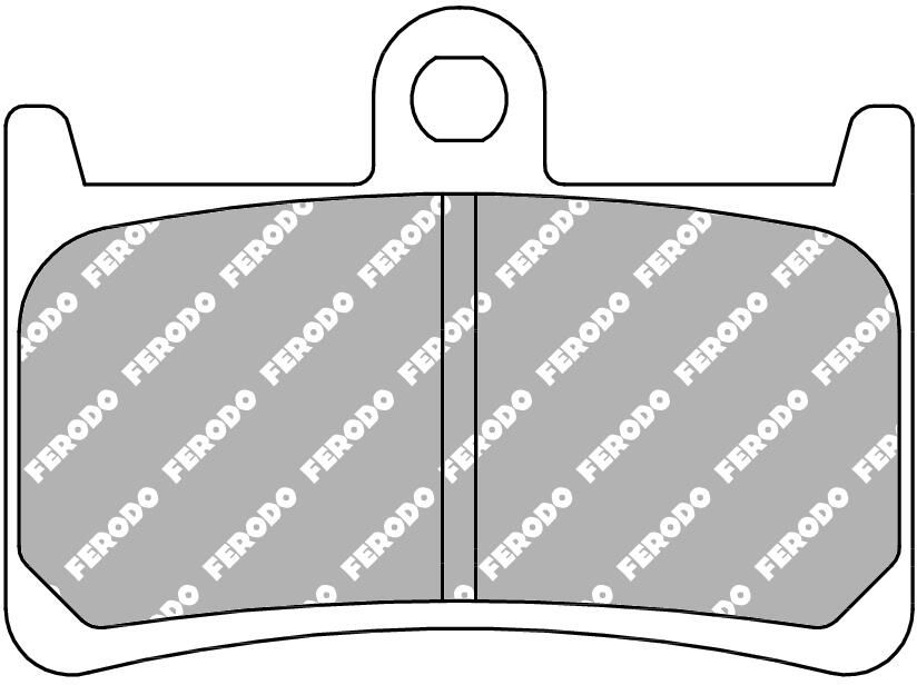 set placute frana,frana disc FERODO RACING FDB605EF