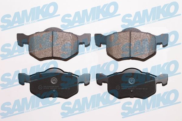 Sada brzdových destiček, kotoučová brzda SAMKO 5SP1091
