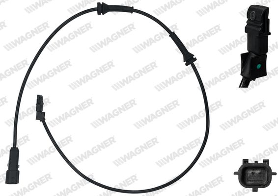 Czujnik, prędkość obrotowa koła WAGNER ABS00208