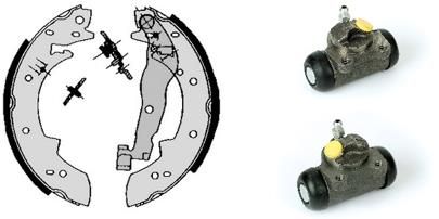 Zestaw szczęk hamulcowych BREMBO H 68 040