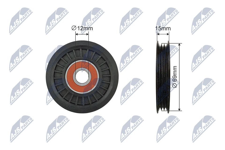 rola intinzator,curea transmisie NTY RNK-NS-048