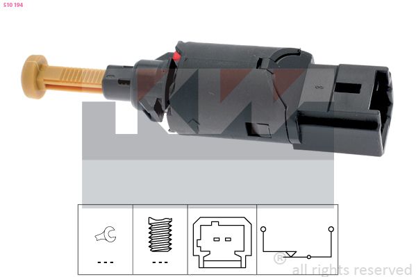 Włącznik świateł STOP KW 510 194