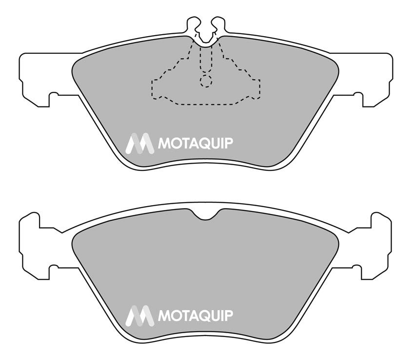 set placute frana,frana disc MOTAQUIP LVXL179