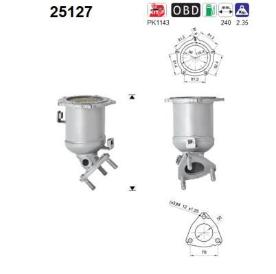 Katalizator AS 25127