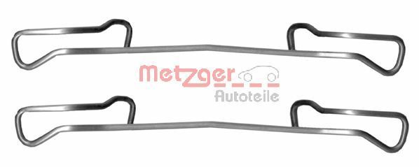 Zestaw akcesoriów, klocki hamulcowe METZGER AUTOTEILE 109-1150