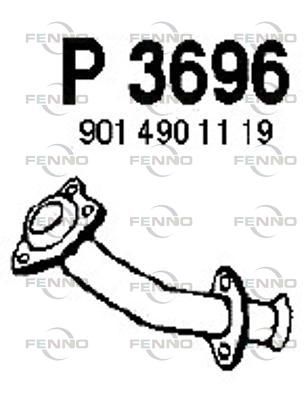 Rura wydechowa FENNO P3696