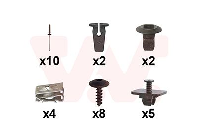 Set montaj, bara protectie VAN WEZEL 5742793