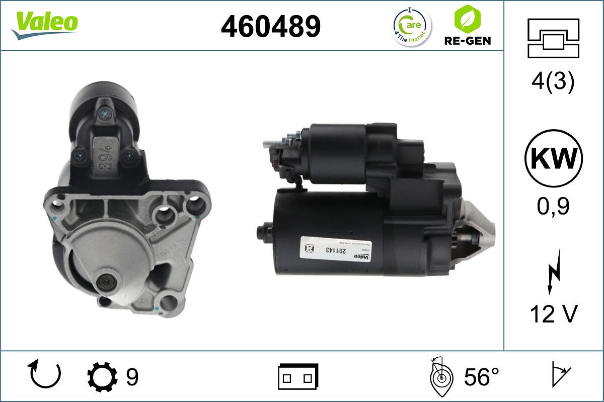 Rozrusznik VALEO 460489