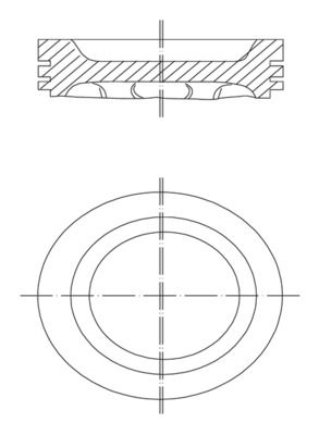 Tłok MAHLE 031 88 00