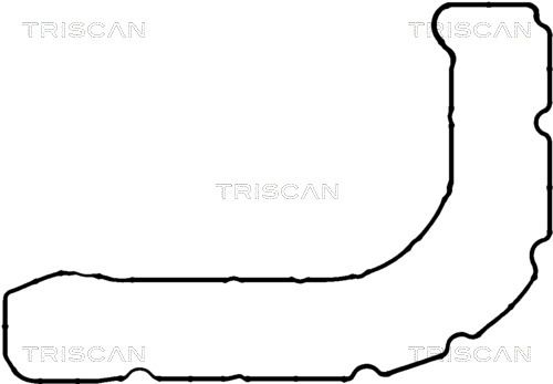 Uszczelka, pokrywa głowicy cylindrów TRISCAN 515-5580