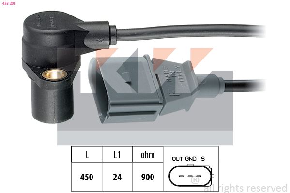 Generátor impulsů, klikový hřídel KW 453 205