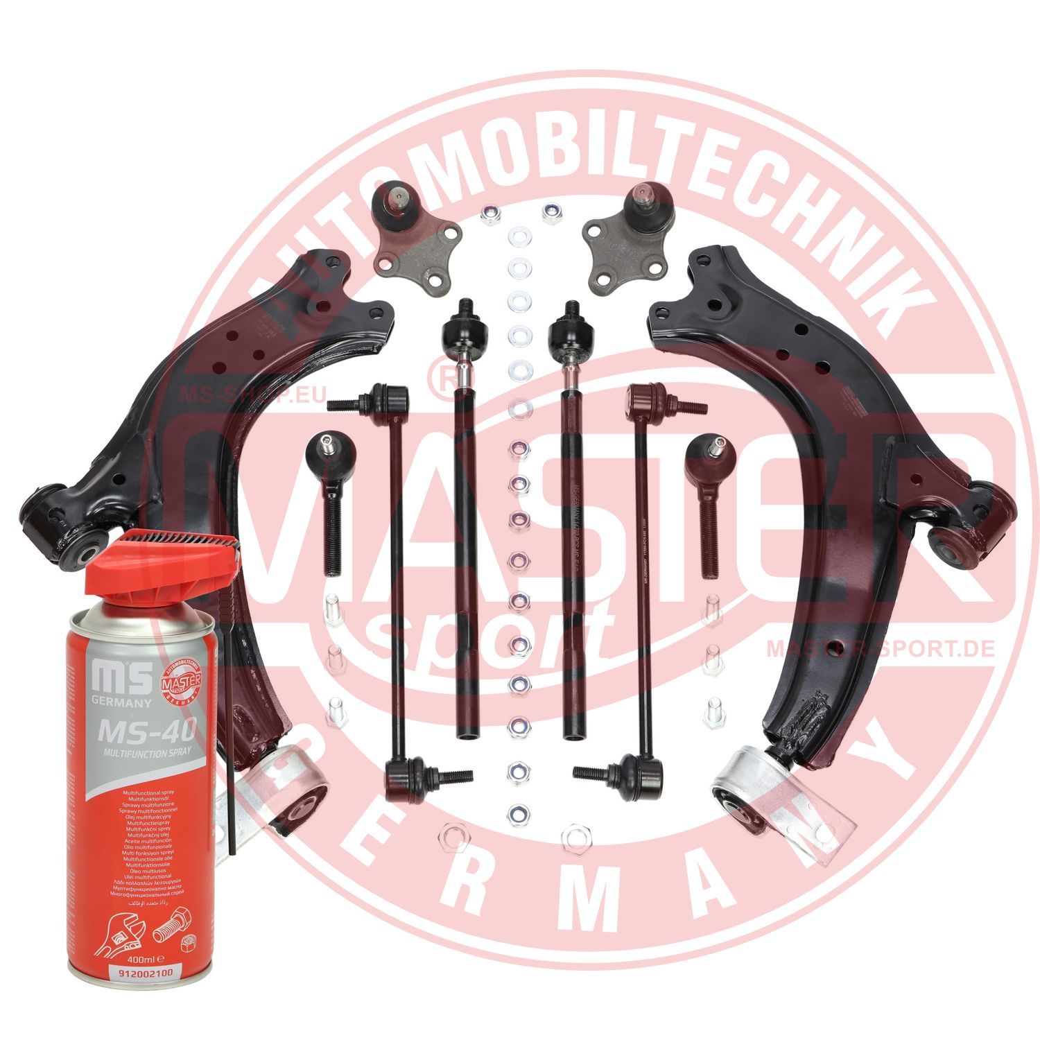 Zestaw wahacza, zawieszenie koła MASTER-SPORT GERMANY 37169/3-KIT-MSP