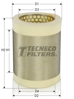 Filtr powietrza TECNECO FILTERS AR870S