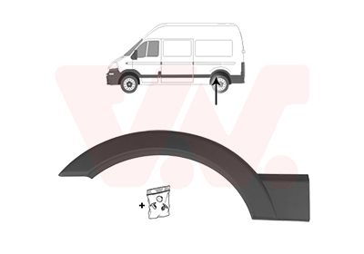 E-shop Rozšírenie, blatník VAN WEZEL 4388523
